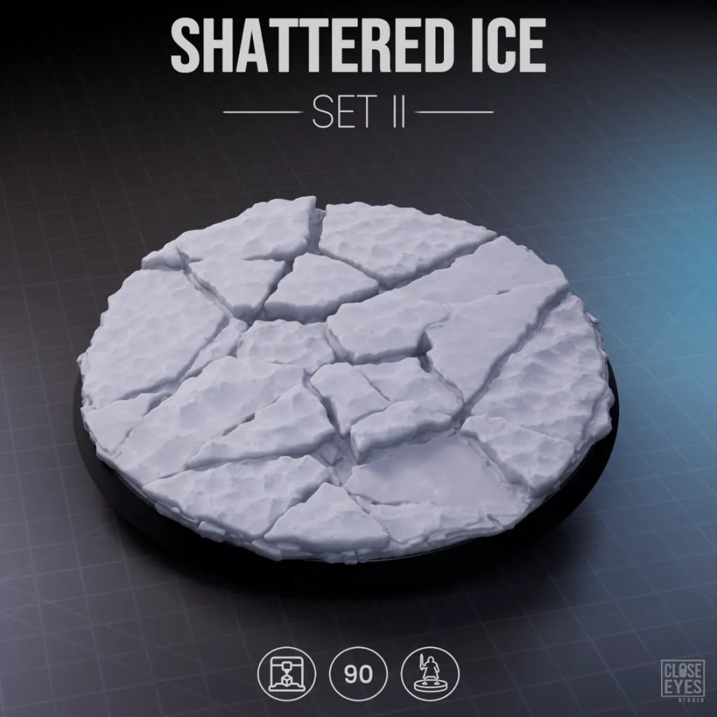 Snow and Ice Shattered Ice