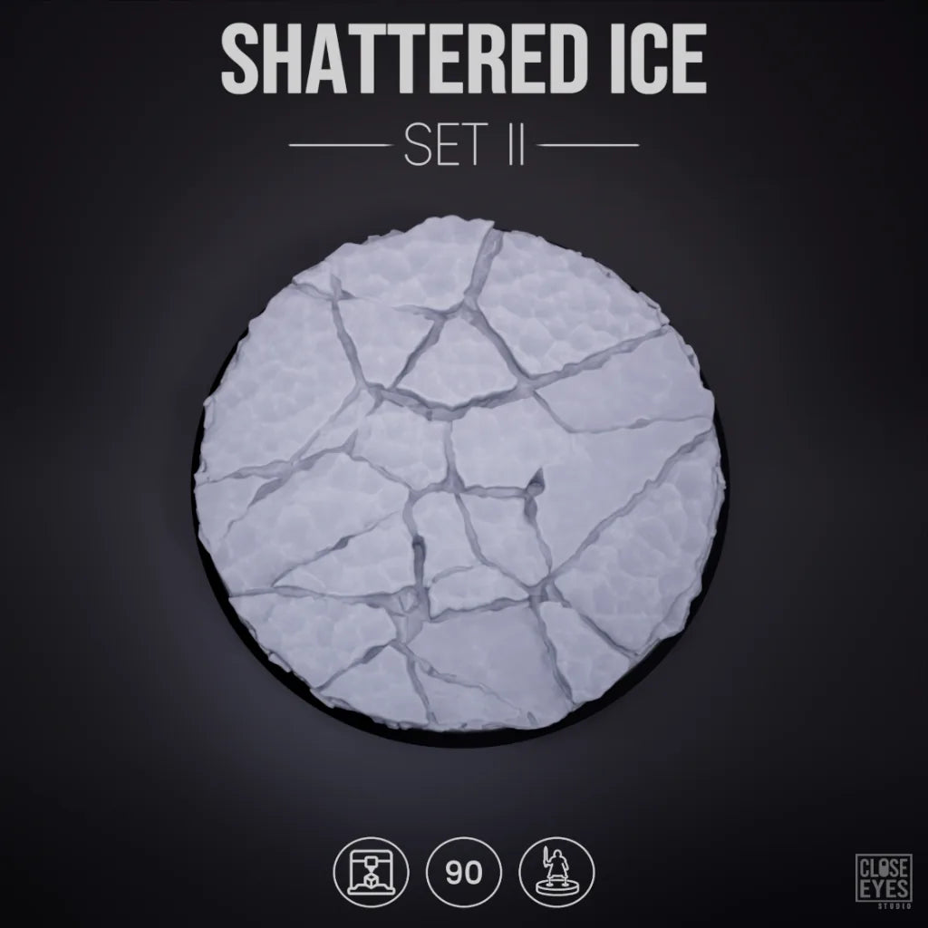 Snow and Ice Shattered Ice