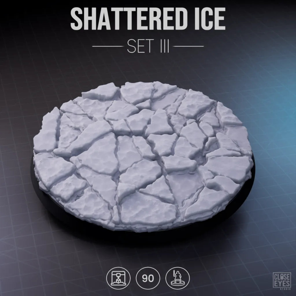 Snow and Ice Shattered Ice
