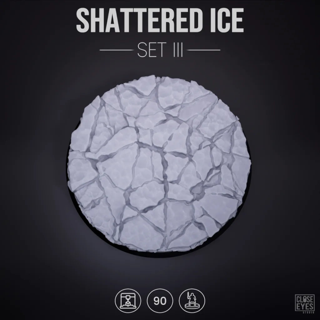Snow and Ice Shattered Ice