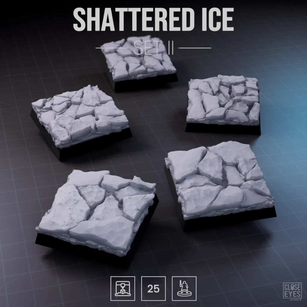 Snow and Ice Shattered Ice