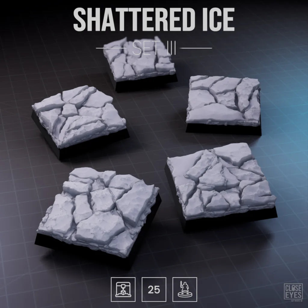 Snow and Ice Shattered Ice