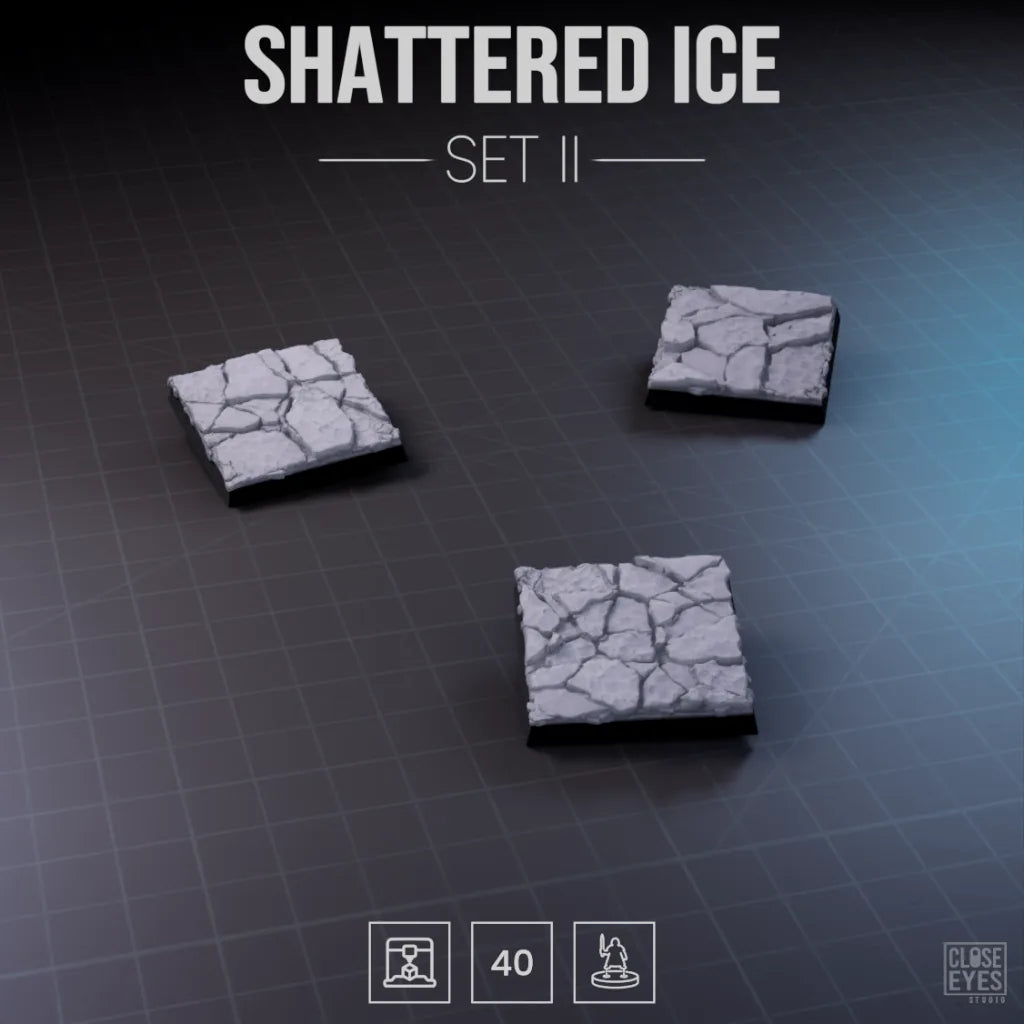 Snow and Ice Shattered Ice