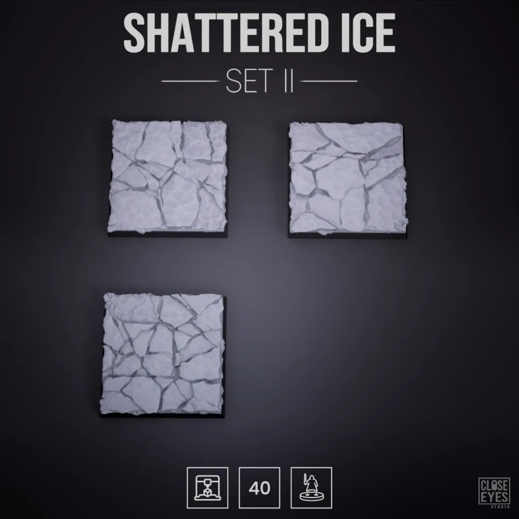 Snow and Ice Shattered Ice