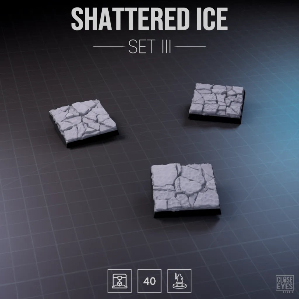 Snow and Ice Shattered Ice