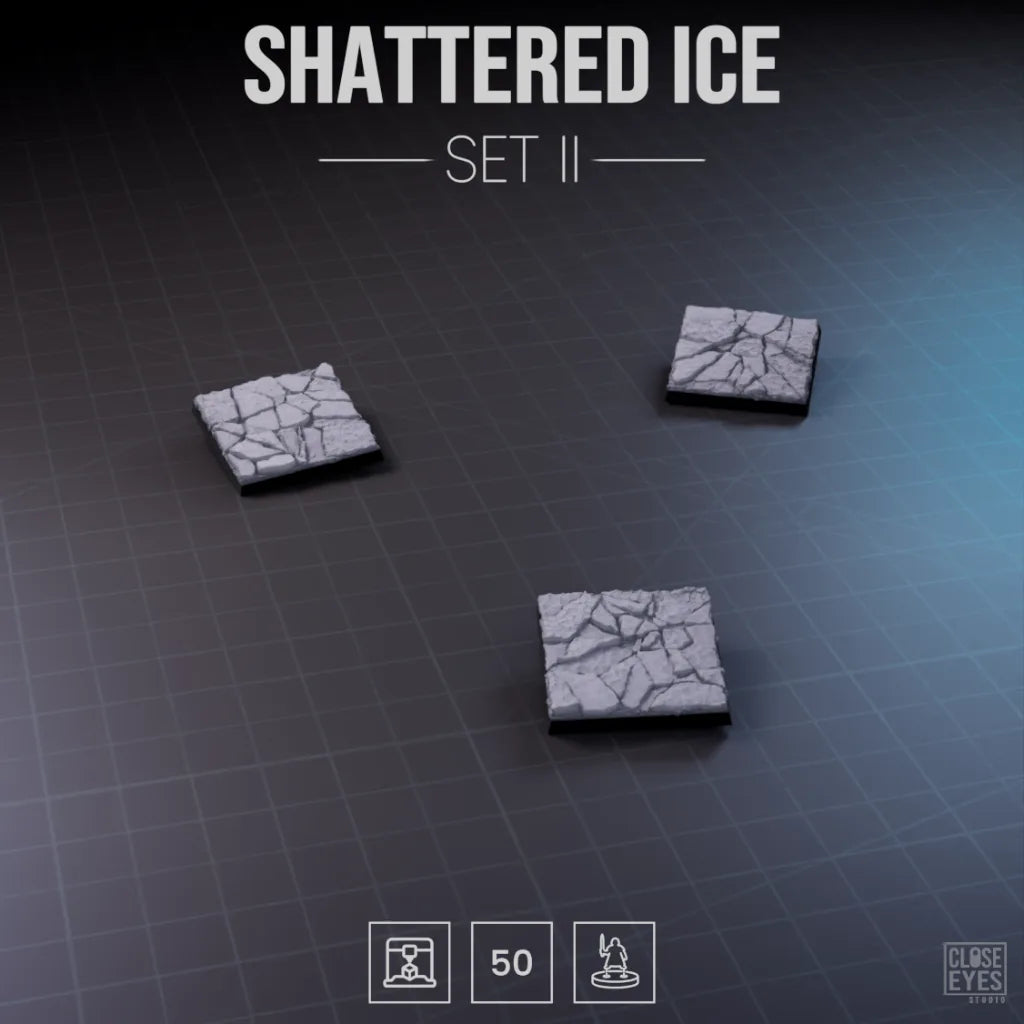 Snow and Ice Shattered Ice