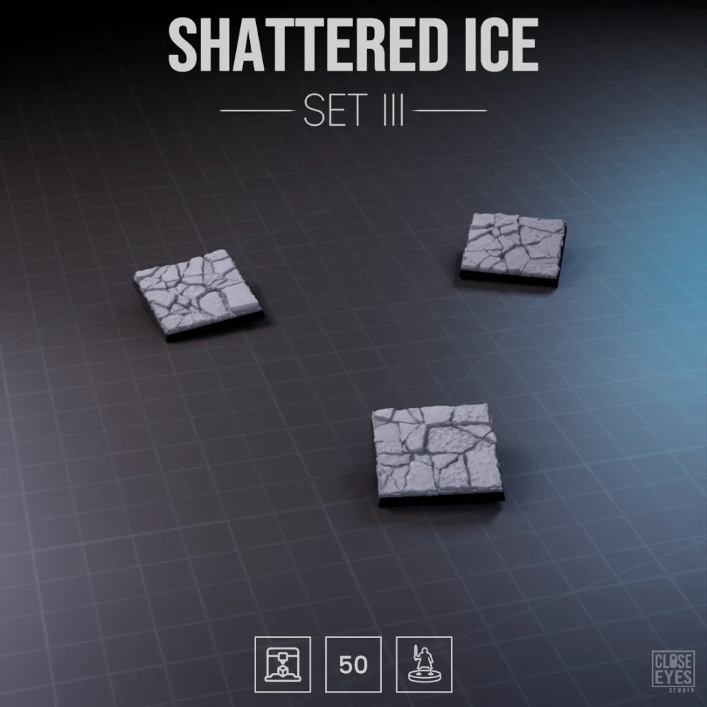 Snow and Ice Shattered Ice