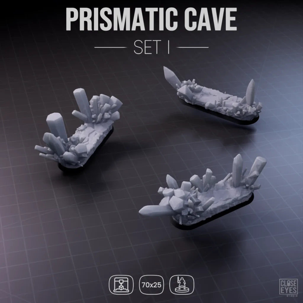 Underworld Prismatic Cave Elongated 70x25mm Set I