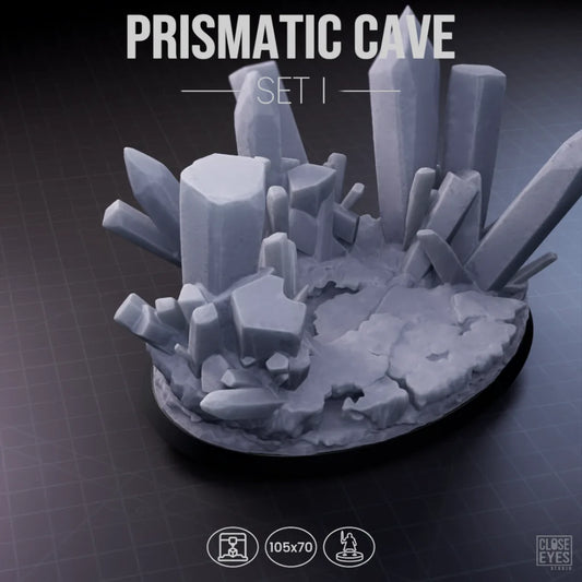 Underworld Prismatic Cave Oval 105x70mm Set I