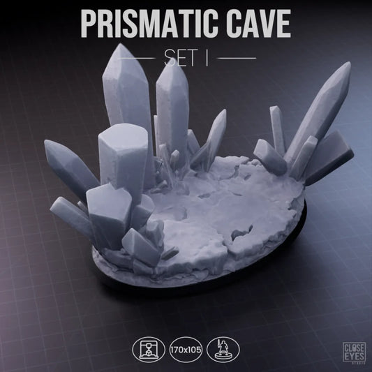 Underworld Prismatic Cave Oval 170x105mm Set I