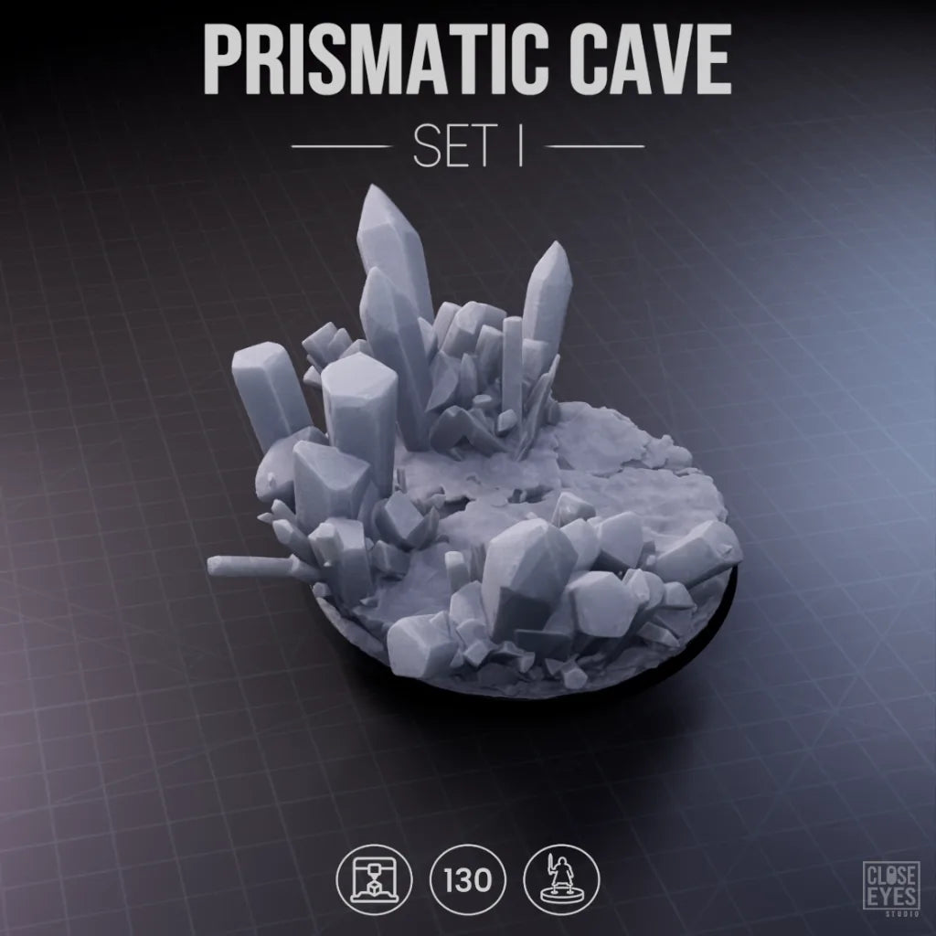 Underworld Prismatic Cave Round 130mm Set I