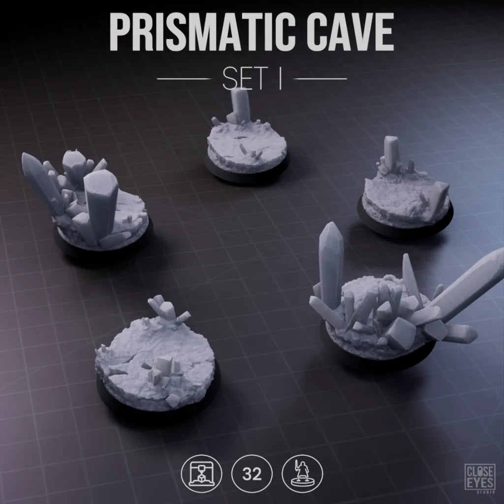 Underworld Prismatic Cave Round 32mm Set I