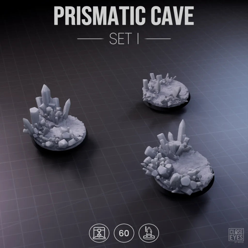 Underworld Prismatic Cave Round 60mm Set I