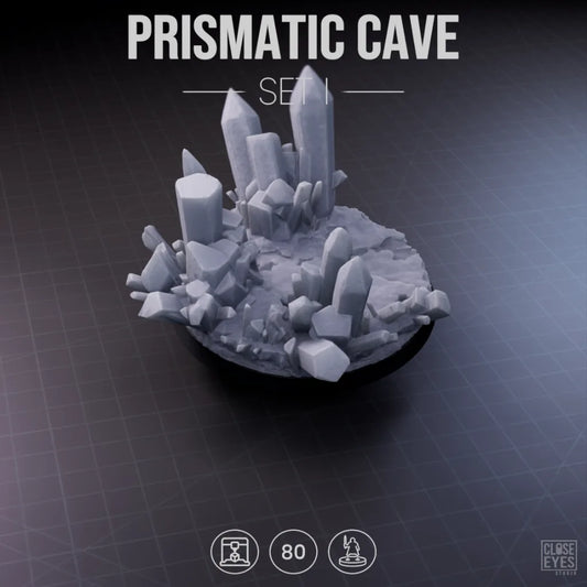 Underworld Prismatic Cave Round 80mm Set I