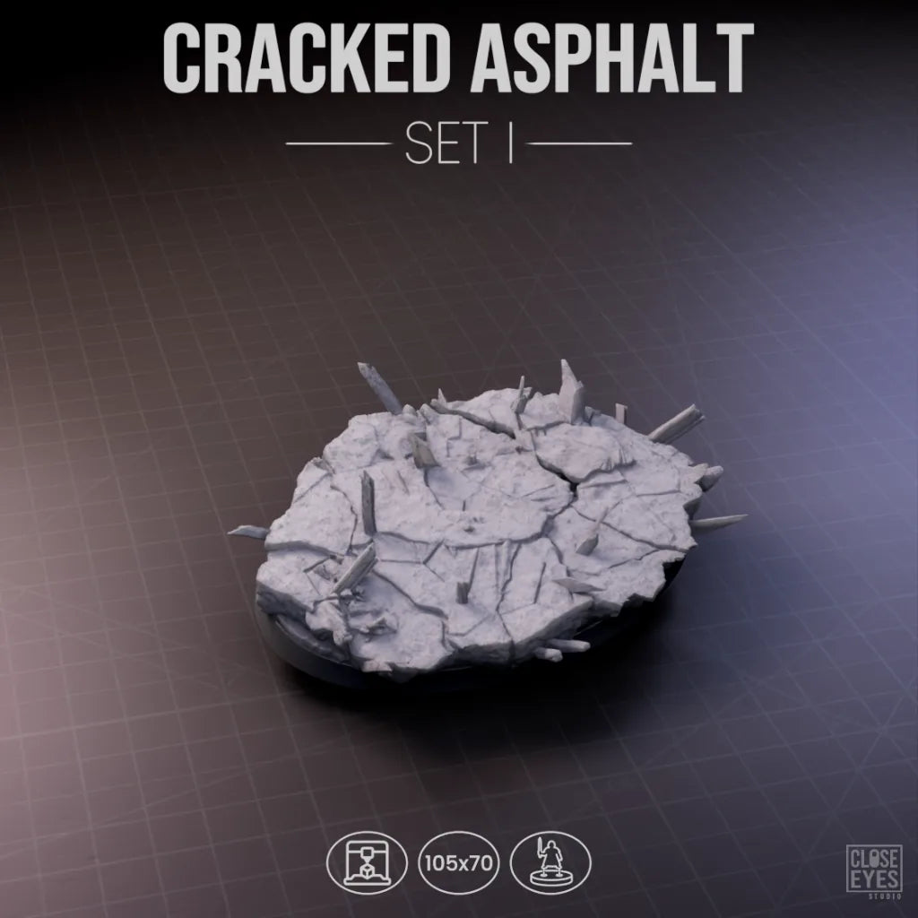 Cracked Asphalt