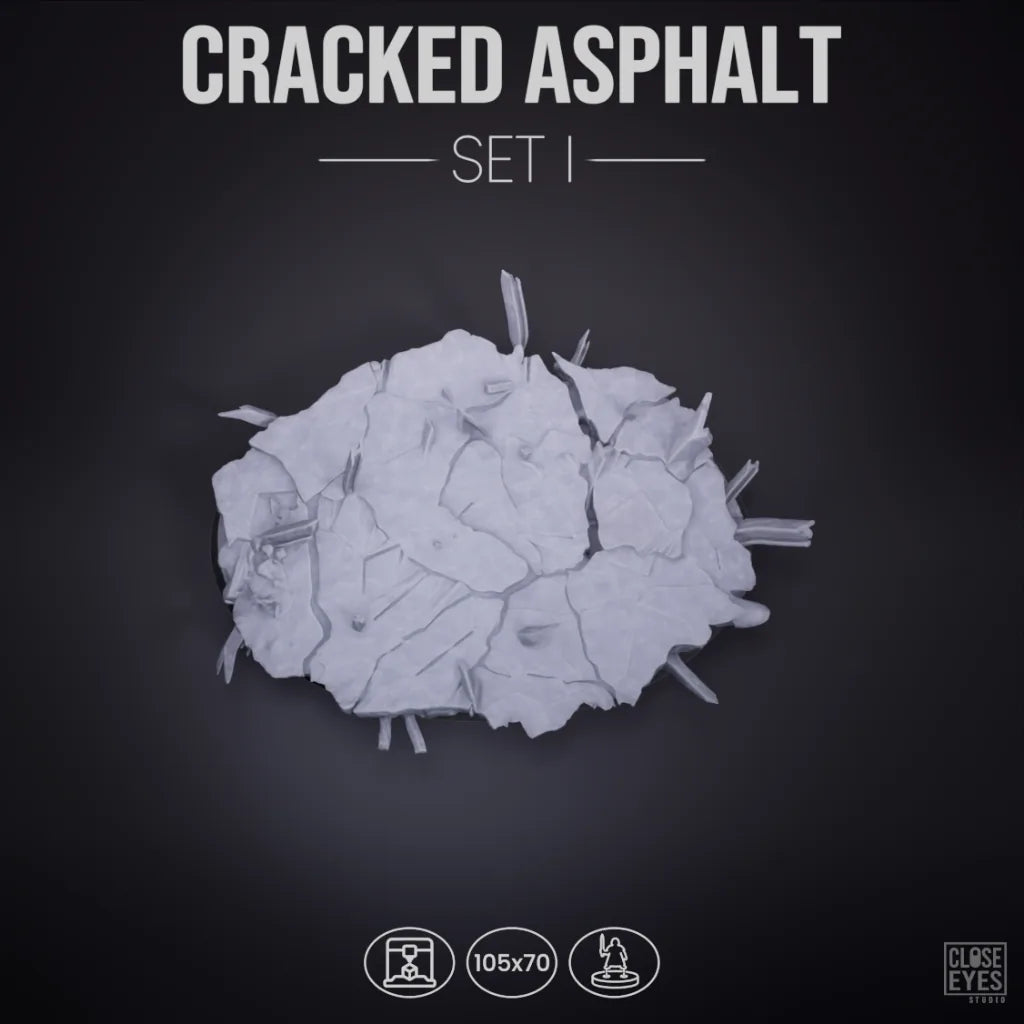 Cracked Asphalt