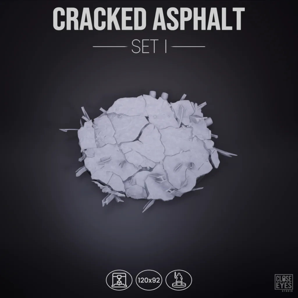 Cracked Asphalt