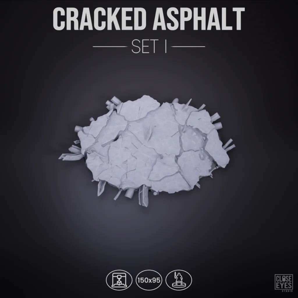 Cracked Asphalt