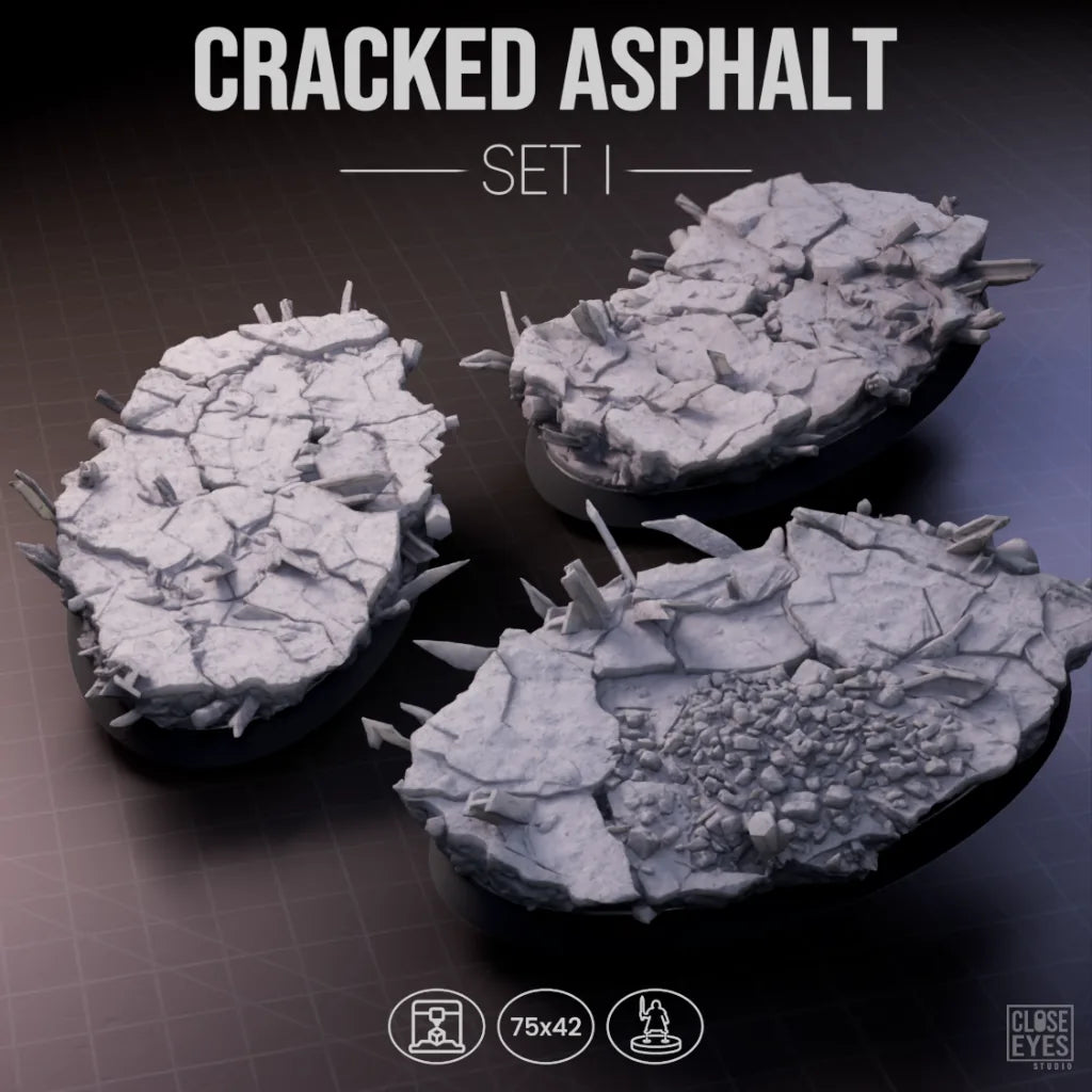 Cracked Asphalt