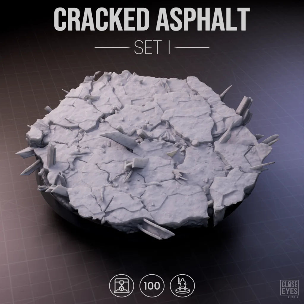 Cracked Asphalt