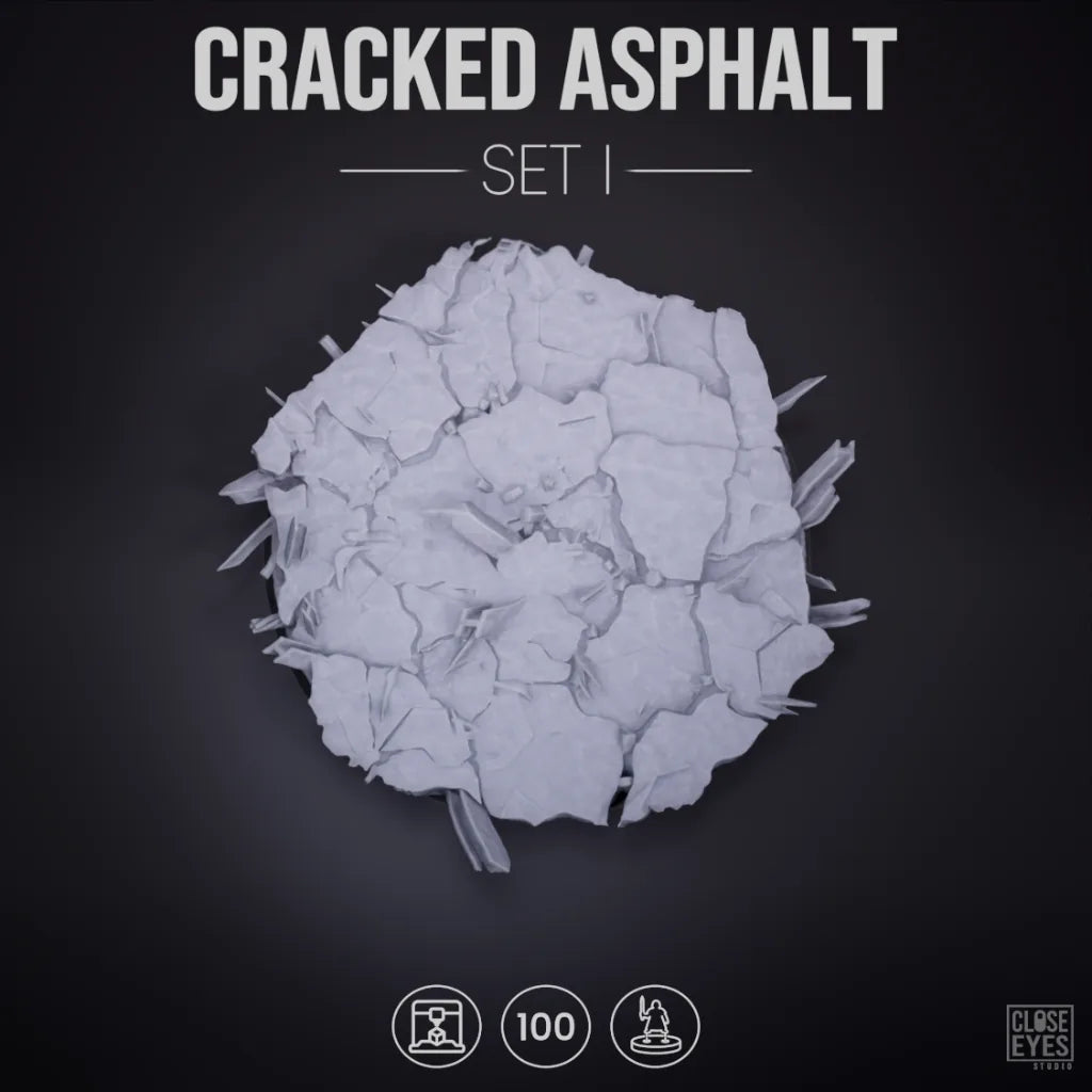 Cracked Asphalt