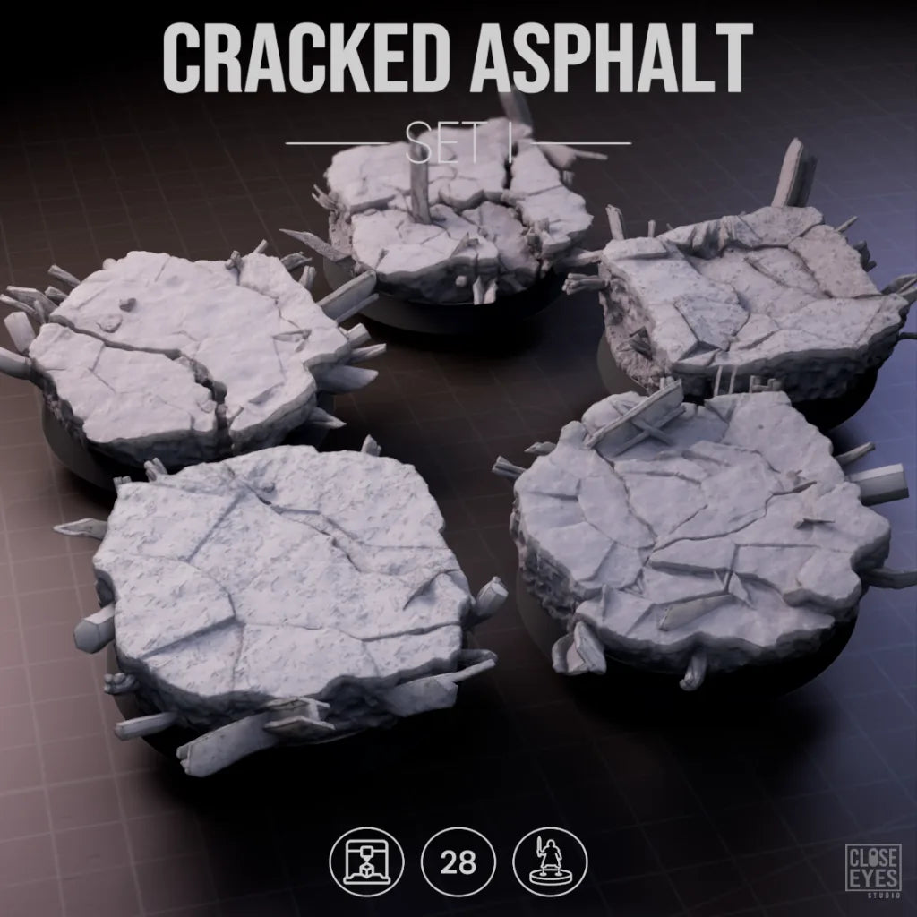 Cracked Asphalt