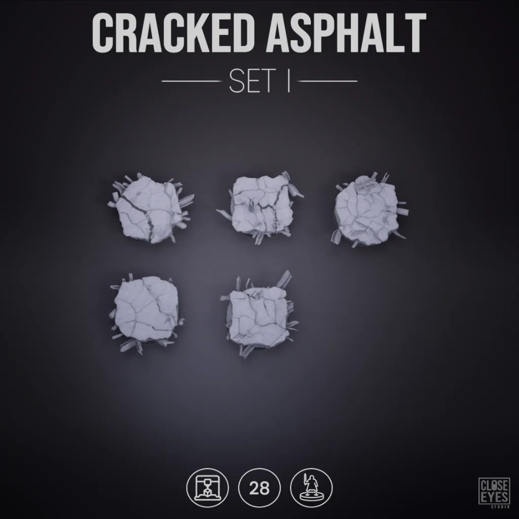 Cracked Asphalt