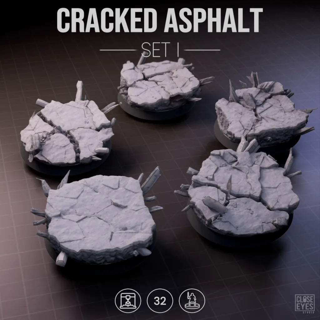 Cracked Asphalt
