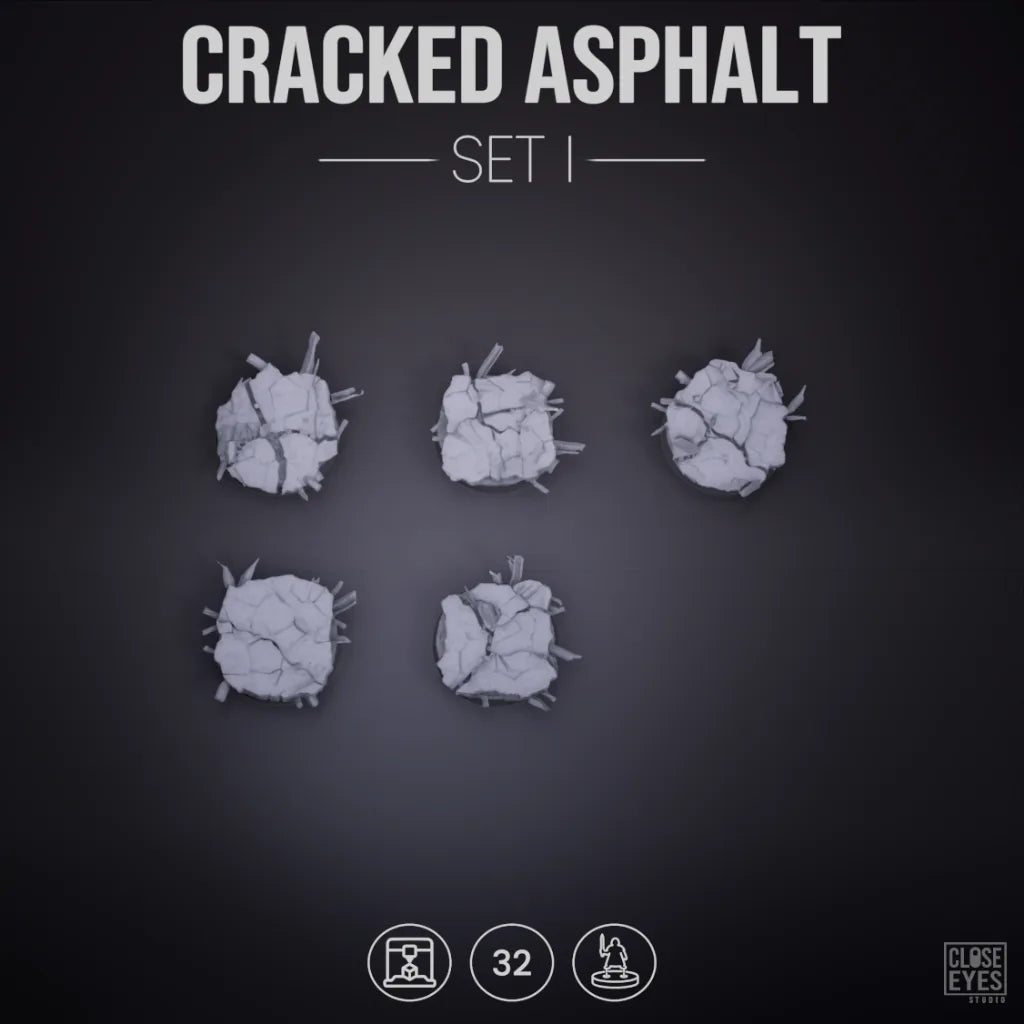 Cracked Asphalt