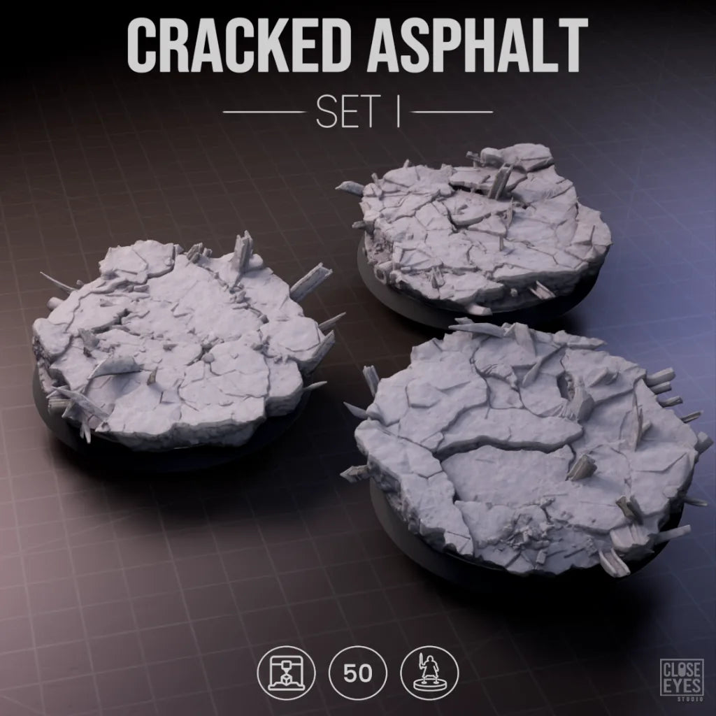 Cracked Asphalt