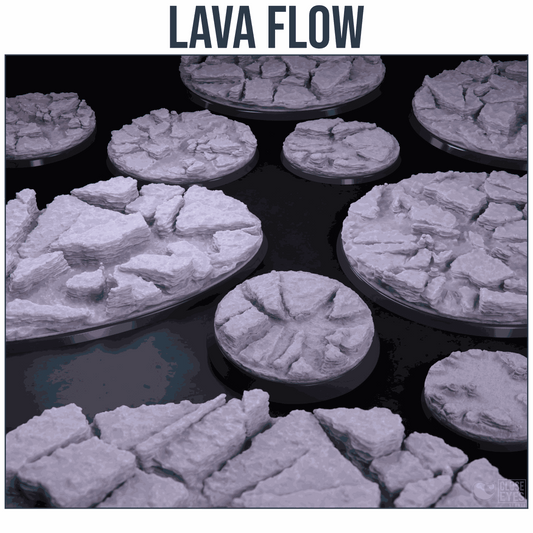 volcanic Lava Flow