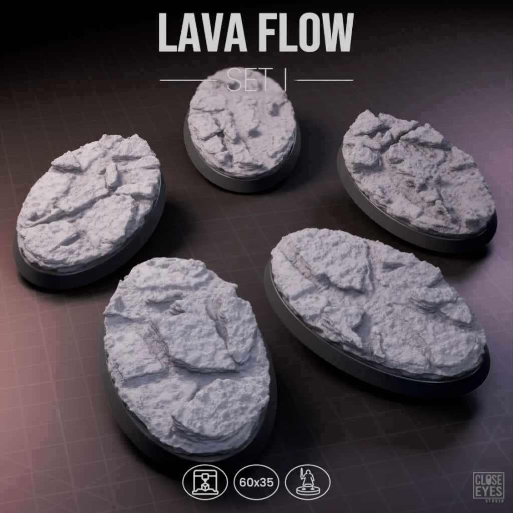 volcanic Lava Flow