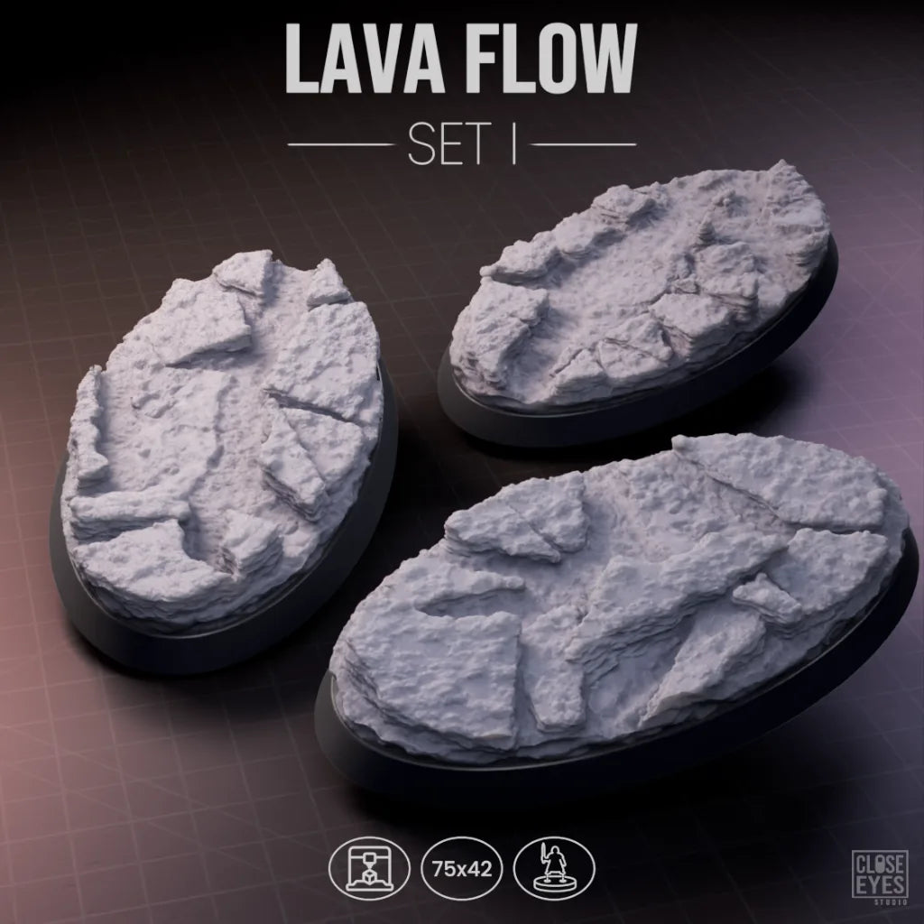 volcanic Lava Flow