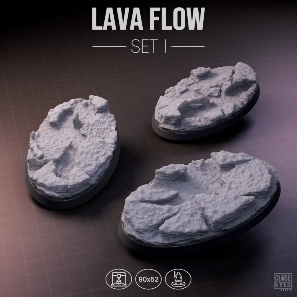 volcanic Lava Flow