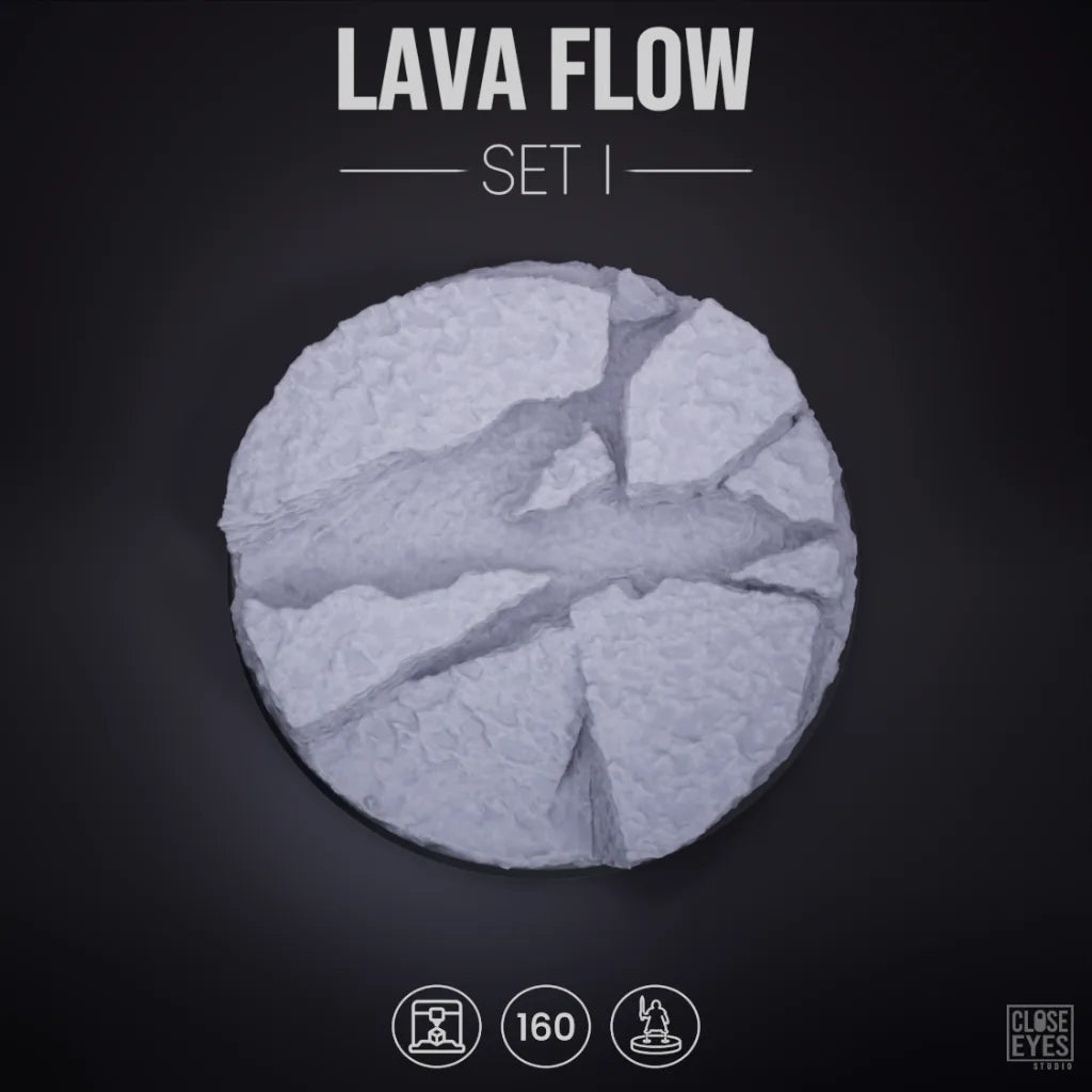 volcanic Lava Flow