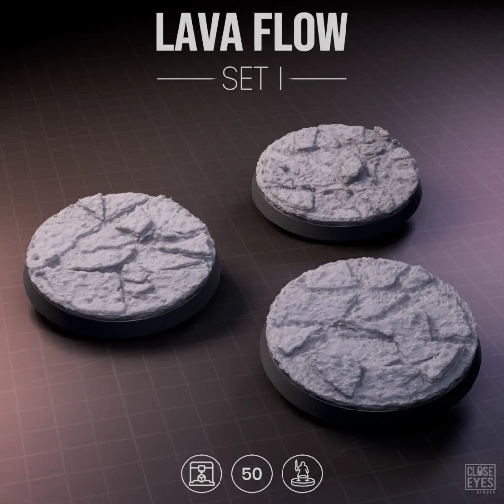 volcanic Lava Flow