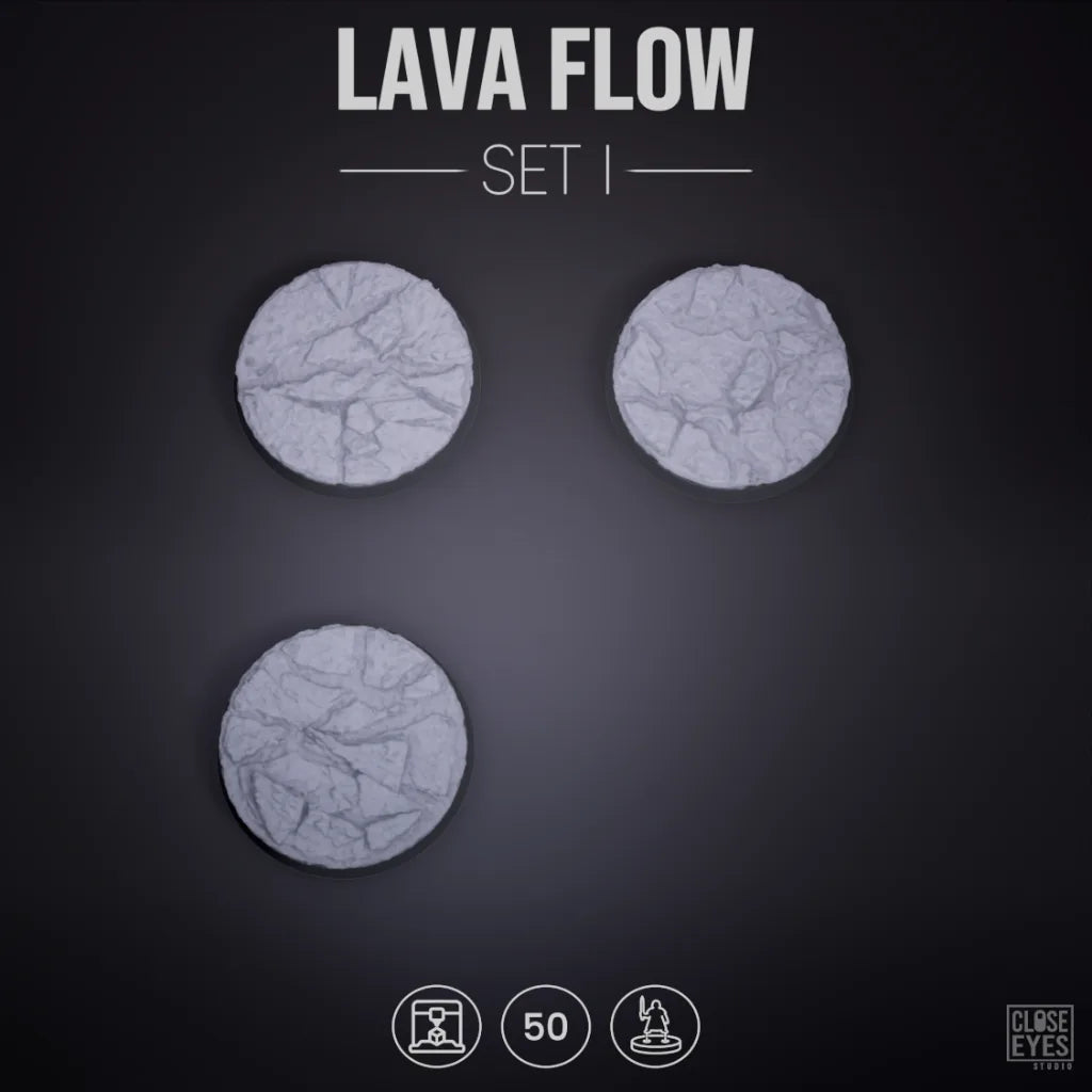 volcanic Lava Flow