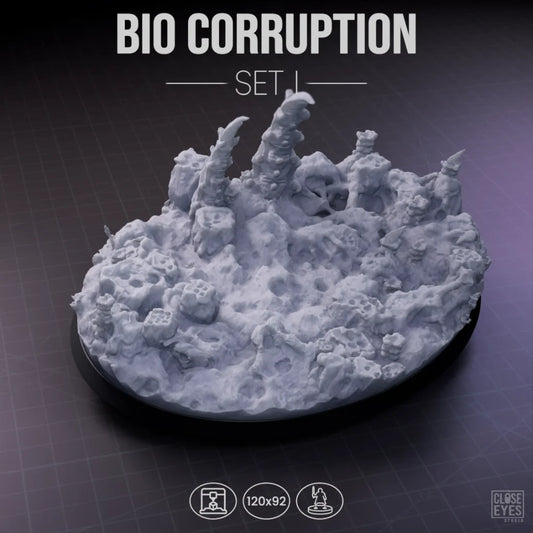 Xeno Bio-Corruption Oval 120x92mm Set I
