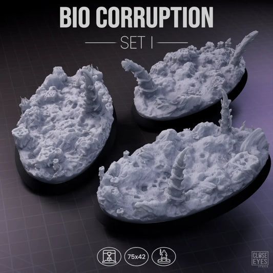 Xeno Bio-Corruption Oval 75x42mm Set I