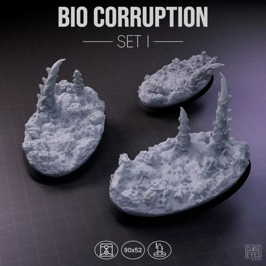 Xeno Bio-Corruption Oval 90x52mm Set I