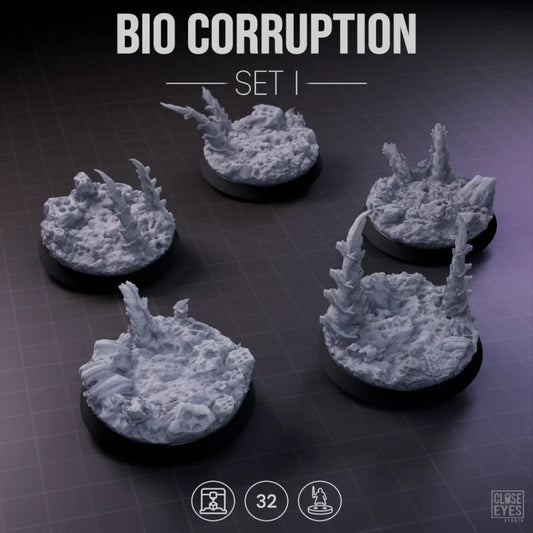 Xeno Bio-Corruption Round 32mm Set I