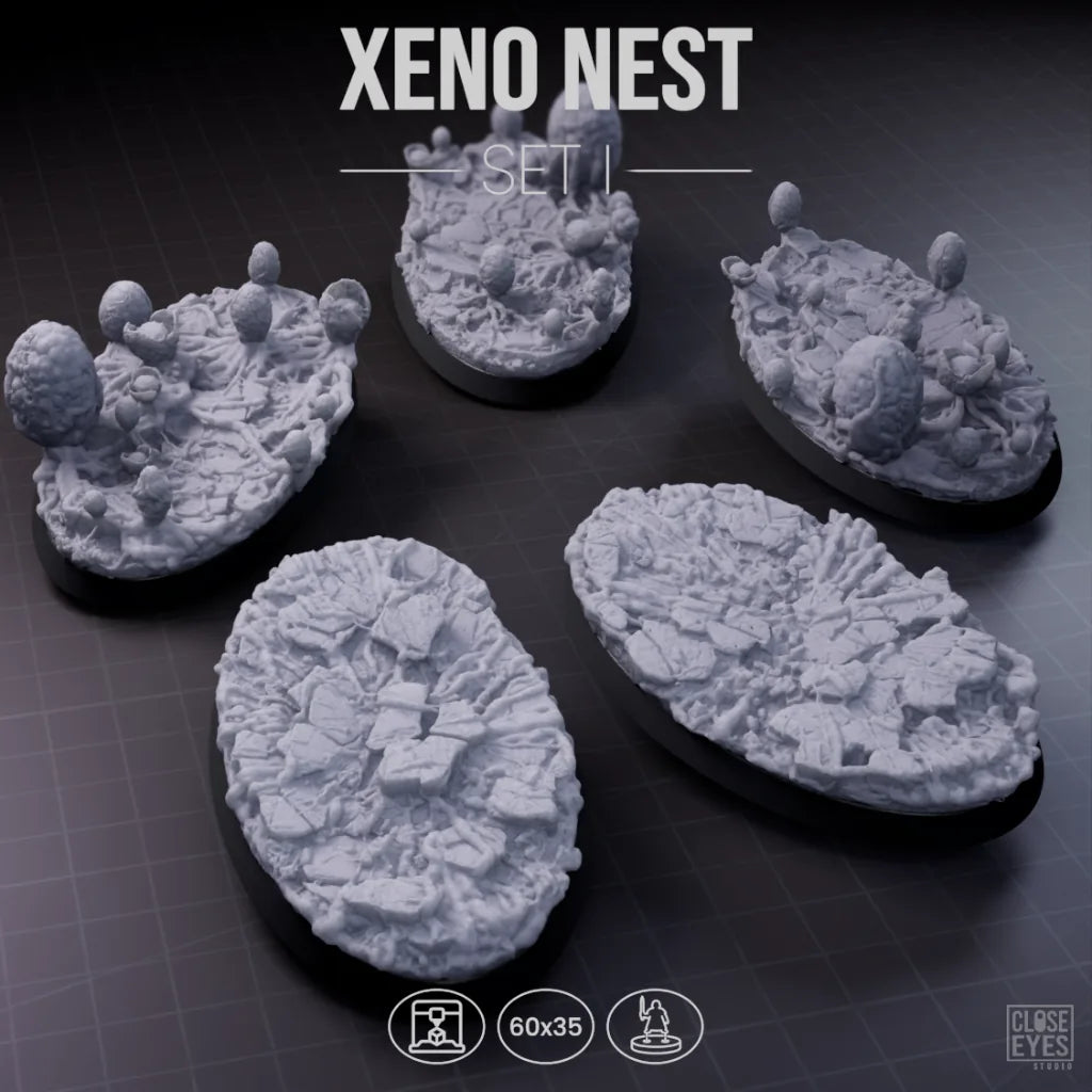 Xeno Xeno Nest Oval 60x35mm Set I