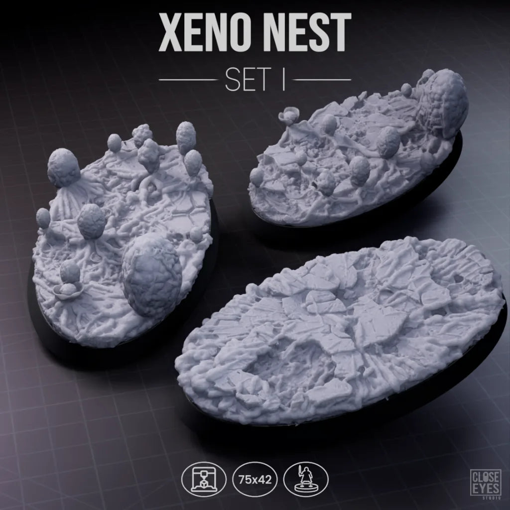 Xeno Xeno Nest Oval 75x42mm Set I